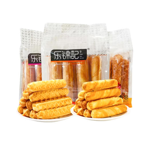 乐锦记奶香原味斯棒面包【380g】 商品图4