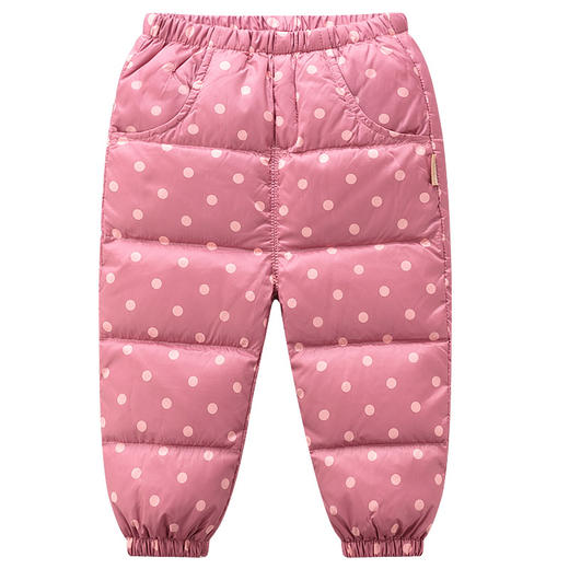 拉比-童衣类（冬）C9时尚羽绒长裤玫瑰红 商品图2