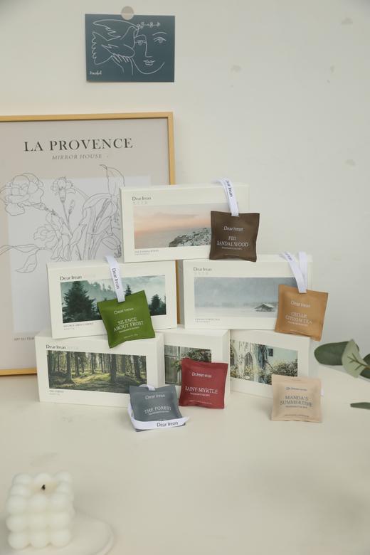 【品牌直发】Dr.Iream独特艾琳车载香薰礼盒装 挂绳+风口夹 大地森林/阿曼达夏橘/雨后桃金娘/空山雪茶/雪松柚茶/斐济白檀 商品图3