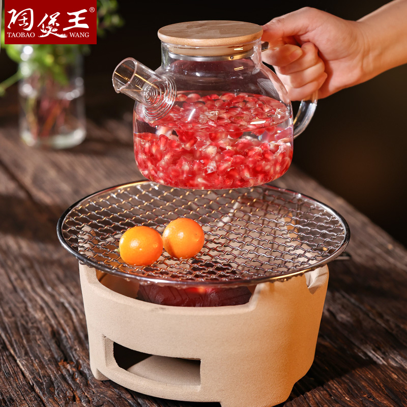 陶煲王围炉煮茶家用烧烤炉炭炉烤火港式打边炉户外老式木炭炉