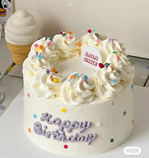 【优品系列】【采糖】女孩、女生、女士生日蛋糕 商品图0
