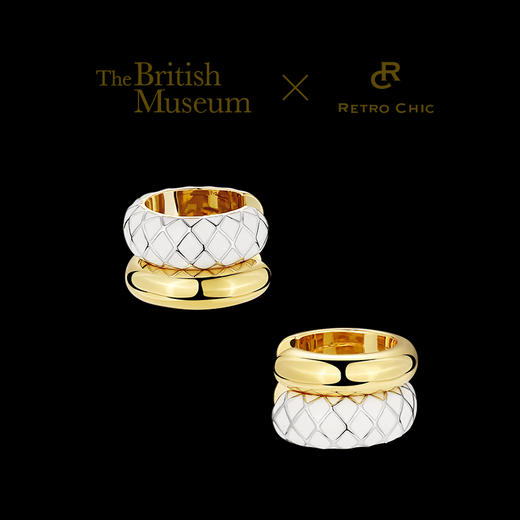 【刘忻同款】大英博物馆联名系列 | 白色圣蛇耳骨夹 商品图3