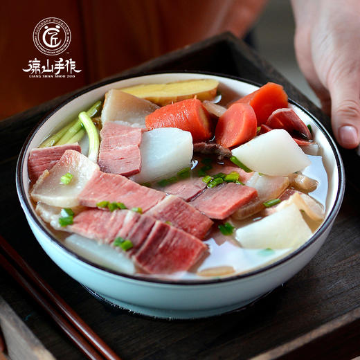 【冕宁火腿500g盒装】四川凉山特产手作冕宁火腿 精选优质猪后腿火腿肉 自然发酵风干 真空包装【非物质文化遗产】 商品图3