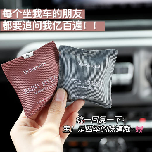 【品牌直发】Dr.Iream独特艾琳车载香薰礼盒装 挂绳+风口夹 大地森林/阿曼达夏橘/雨后桃金娘/空山雪茶/雪松柚茶/斐济白檀 商品图1