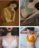 好奇蜜斯蕾丝法式内衣女无钢圈薄款大胸显小胸文胸bralette塞尔维亚 商品缩略图3