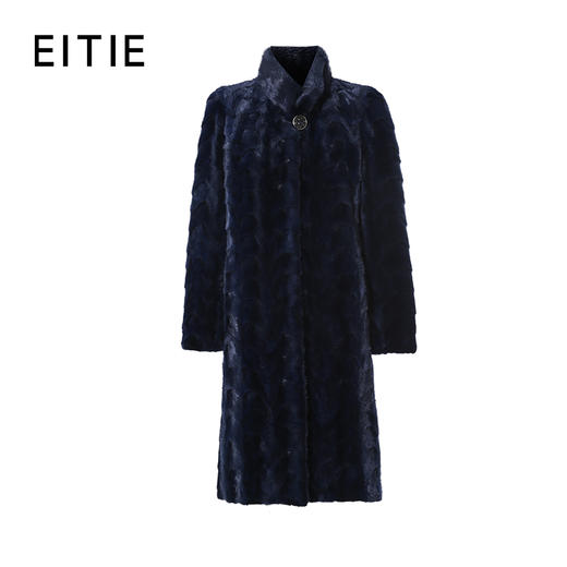EITIE爱特爱冬季新款时尚优雅保暖水貂毛皮草外套女7293915 商品图0