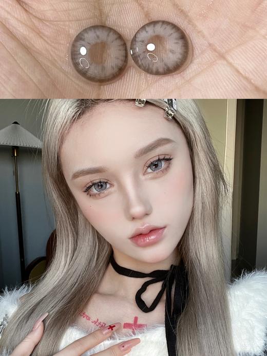 hushlens 美瞳年抛 朋克芭比 直径14.2mm着色13.3mm 商品图3