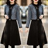 时尚休闲舒适毛呢拼接连衣裙两件套HR-MLJL6912 商品缩略图2