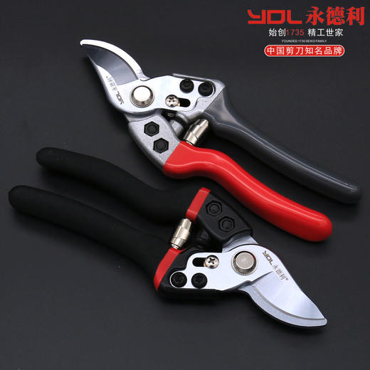 修枝剪树枝专用剪刀日本SK5钢强力果剪ydl园林园艺剪省力粗枝剪子 商品图1