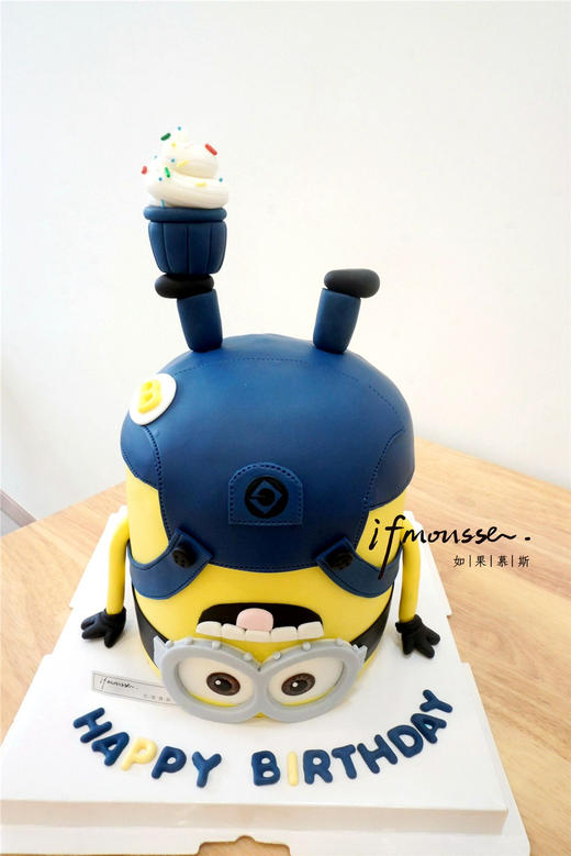 「翻糖定制」调皮的小黄人 商品图0