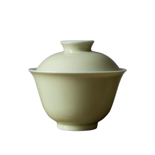 茶香记 单色釉青花汲泉烹茶盖碗青花手绘忘言造物妙趣另藏170ml 商品图4