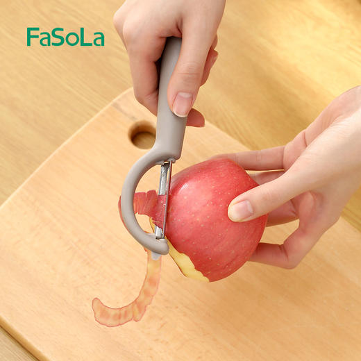 FaSoLa削皮刀厨房专用甘蔗水果土豆皮刨刀多功能家用锋利刮皮神器 商品图5