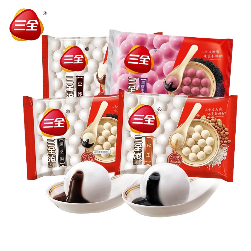 三全宁波风味汤圆 455g/包