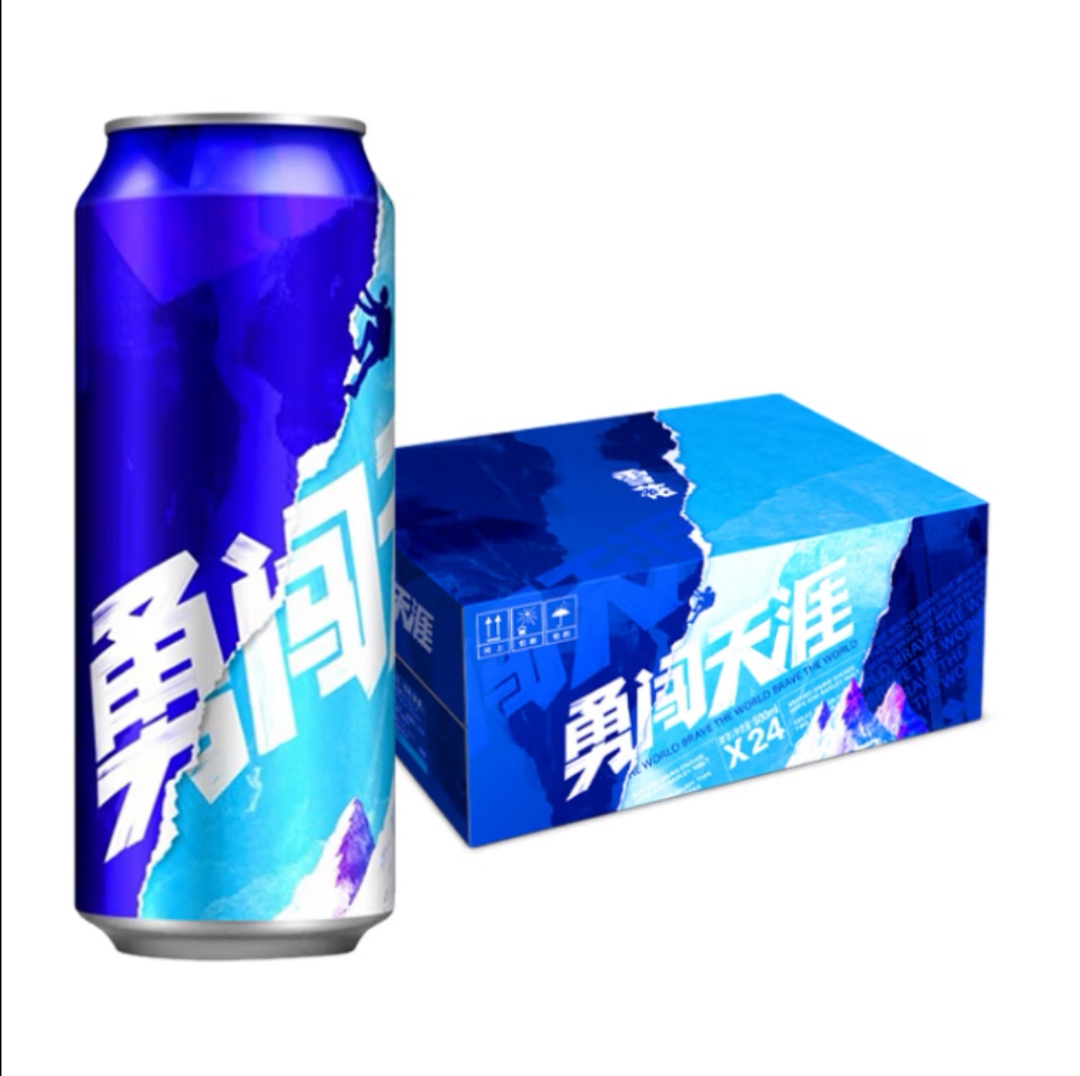 雪花勇闯天涯啤酒听装8P3.0度500ml