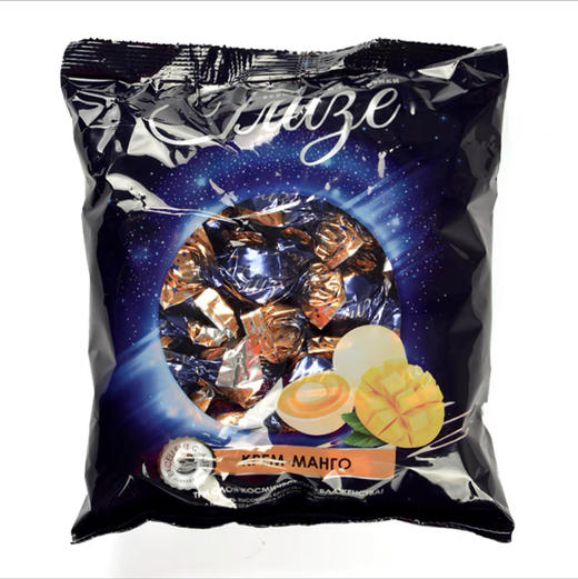 拉迈尔俄罗斯原装进口糖果巧克力球椰蓉松露味芒果味休闲零食品500g袋装 商品图2