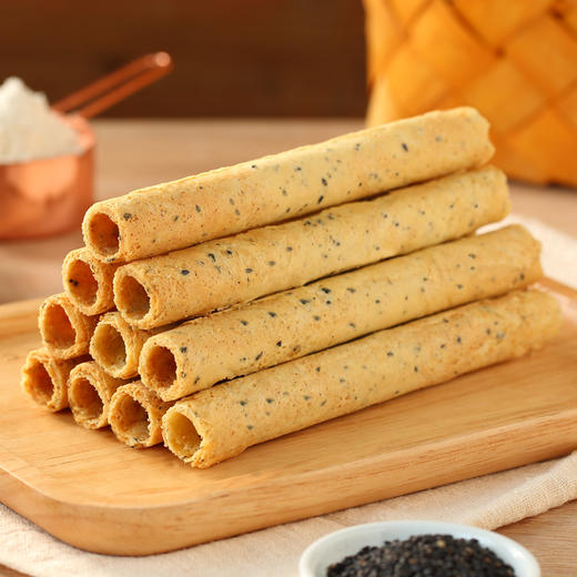 太祖厚实蛋卷160g/盒 原味/芝麻味 商品图2