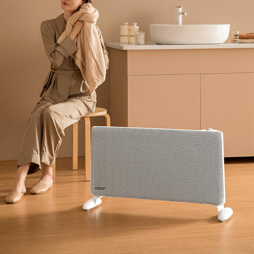 【对流取暖 10分钟暖全屋】Brandt白朗对流取暖器K22  快速升温3秒即热  低音低噪 恒温节能 高颜值欧式风格  商品图1