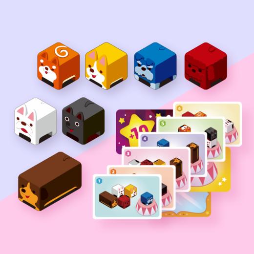 【4岁+】百分大脑系列-狗狗特技团2.0——裸眼3D狗，玩转空间力！ 商品图2