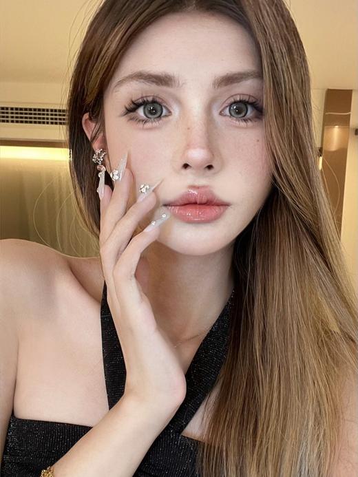 年抛 款式名字：极夜追光Sondercon | 大直径14.5 着色14.0 | 【同品牌多副更划算，选款色板在详情页内，记得下滑】灰色美瞳 漫画眼 商品图10