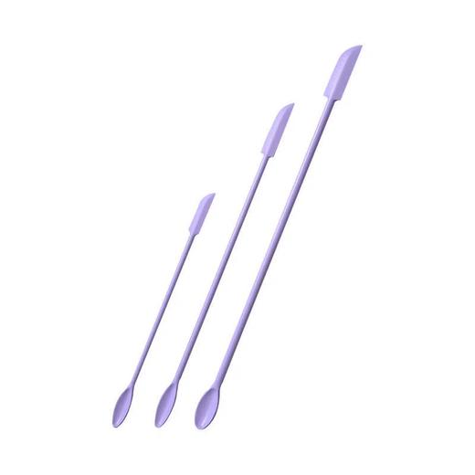 【爆款超低价预售 急单慎拍】化妆品硅胶挖勺光瓶神器双头残留刮取勺子清洁工具果酱料瓶壁抹刀 商品图0