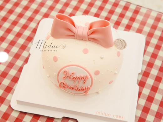 女士款 女生蛋糕 粉色蝴蝶结 球形蛋糕 商品图2