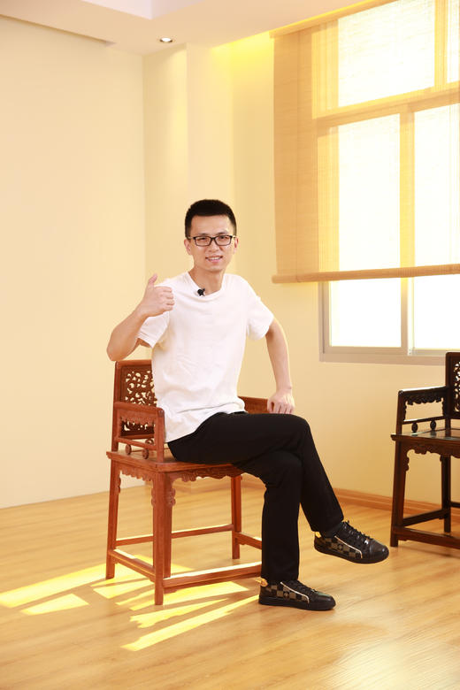 红桥红  家具严选  缅甸花梨（大果紫檀）【螭龙纹 玫瑰椅】 商品图3