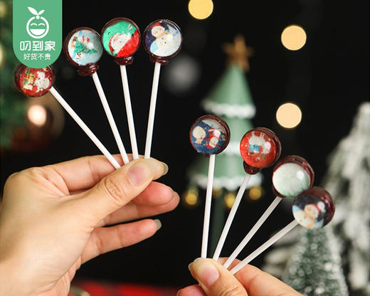 【预售-12月22日配送】三丽圣诞星空棒棒糖礼盒/1盒（10支，约100g）生产日期：25年11月 商品图1