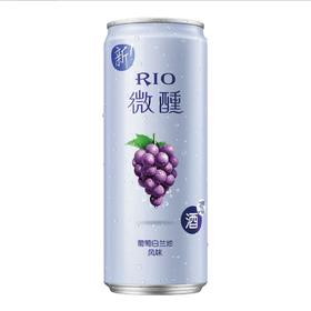 RIO微醺3度葡萄白兰地味鸡尾酒330ml