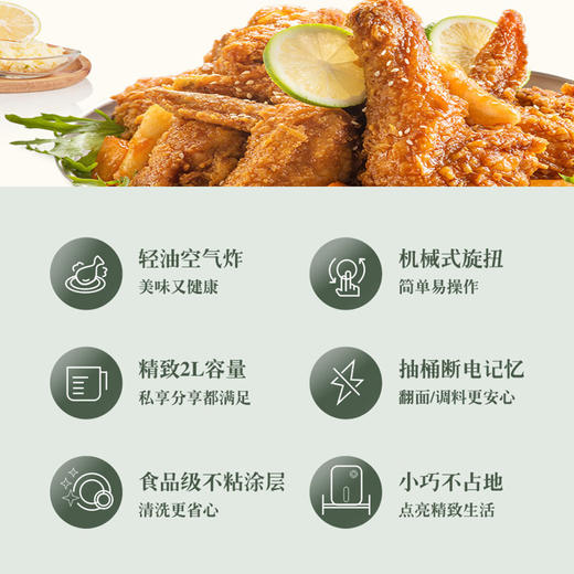 艾贝丽 /空气炸锅ABL-KZ25 商品图3