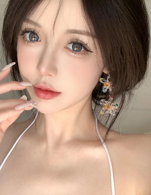 【大直径】SUMMERBABY-宝石蓝-14.5mm【年抛 0-1000度 含525/575】 商品图2