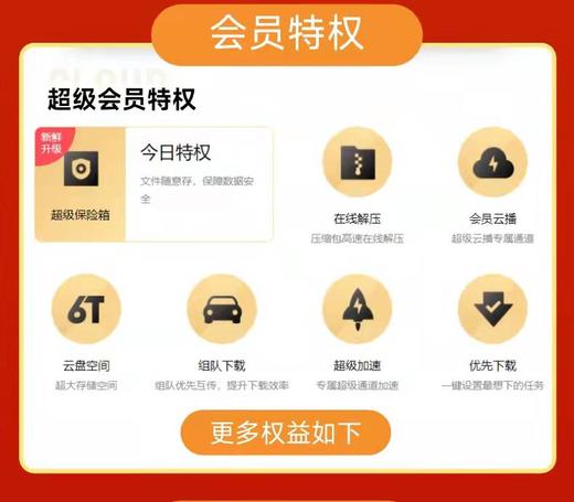 迅雷超级会员月卡 商品图2