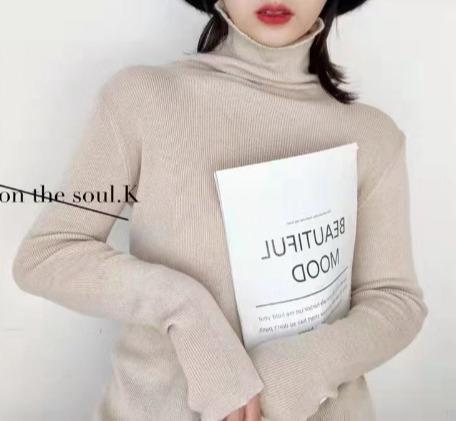 【应季好物】MAX堆堆领套头毛衣打底衫 均码 商品图2