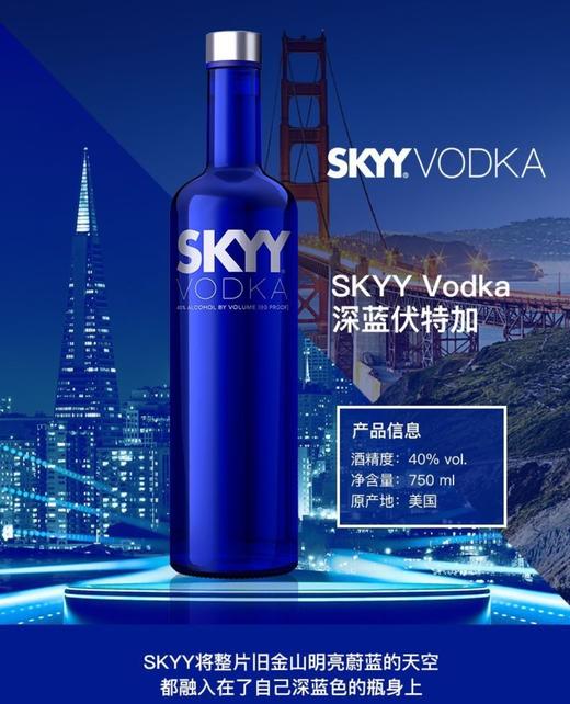 深蓝伏特加40度750ml 商品图0