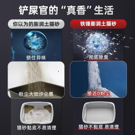 艾禾美铁锤猫砂美国进口膨润土抗菌除臭结团矿石猫咪用品28磅 商品图4