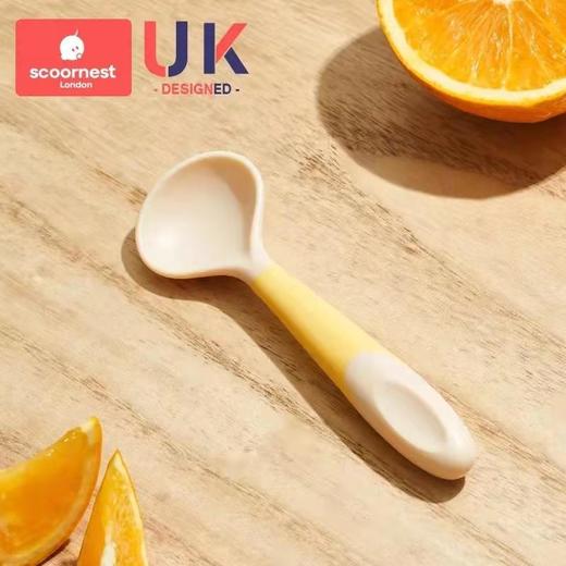 科巢宝宝学吃饭训练自主进食勺子弯曲大汤勺婴儿辅食勺儿童餐具辅食勺吃饭果泥餐具 商品图6