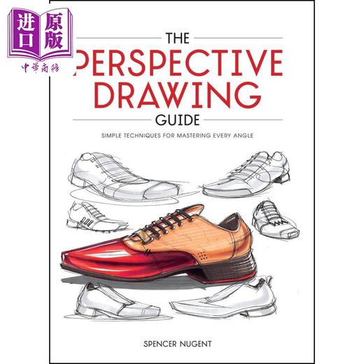 【中商原版】THE PERSPECTIVE DRAWING GUIDE 进口艺术 透视绘图指南 商品图0