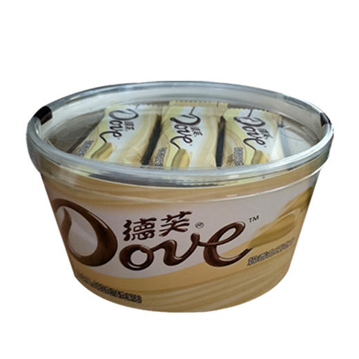 Dove德芙碗装249g/252g牛奶巧克力黑巧榛仁葡萄干什锦白巧礼盒装 商品图1