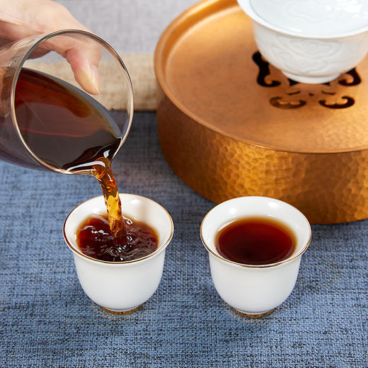 一品堂丨宫廷贡饼 熟普 普洱熟茶 2014年原料 357g 商品图3