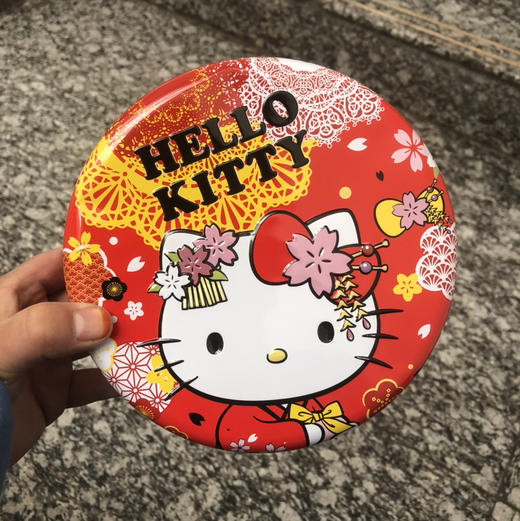 hellokitty春节送礼圣诞节礼物曲奇饼干礼盒装高颜值可爱黄油零食 商品图0