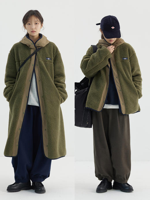 步履不停/2D43030C/打褶收口毛呢灯笼裤 商品图4