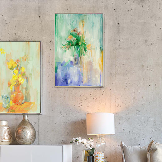 多喜爱高清数码布艺装饰画 原创写意风格花卉挂画cs 商品图2