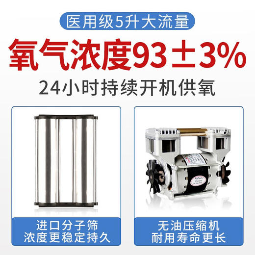 亚适-实用型Visionaire家用5升制氧机 商品图2