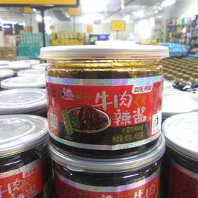 青援牛肉辣酱瓶装400g