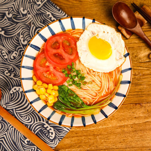 华喜精选 甘肃麦积健康原味手工挂面400g*3把 商品图4