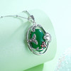 子佩集S925银【朝雨轻尘】绿玉髓吊坠【FLB1269】2212 商品缩略图1