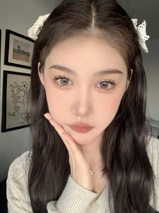 【大直径】SUMMERBABY-奶茶泡芙-14.5mm【年抛 0-1000度 含525/575】 商品图2