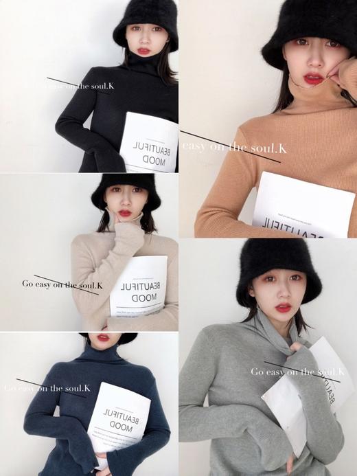 【应季好物】MAX堆堆领套头毛衣打底衫 均码 商品图1