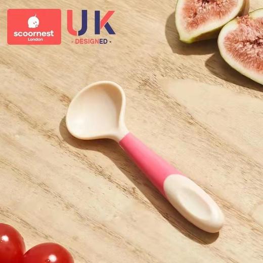 科巢宝宝学吃饭训练自主进食勺子弯曲大汤勺婴儿辅食勺儿童餐具辅食勺吃饭果泥餐具 商品图7