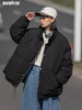 早乙女惠子saotome/STMMF0506/日系潮牌街头cityboy百搭大口袋秋冬情侣棉服 商品缩略图2