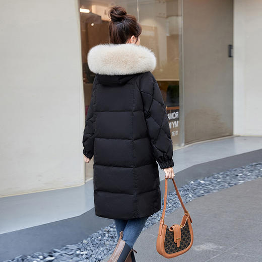 女中长款新款冬季加厚，韩版宽松学生面包服HR-GJC7266 商品图3